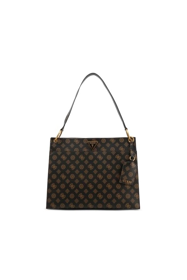 Guess Basilea Cabas Brun foncé