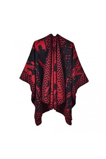 Générique Écharpe Dhiver Femme Poncho Chale Douces Pour Autum Et Hiver Chale Vintage Femme Cadeau Mariage