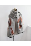 Foulard Echarpe Scarf Scarves Écharpe De Luxe Designer Imprimé Femmes Épaissir Chaud Châle Long Foulard Marque Châles Et Écha