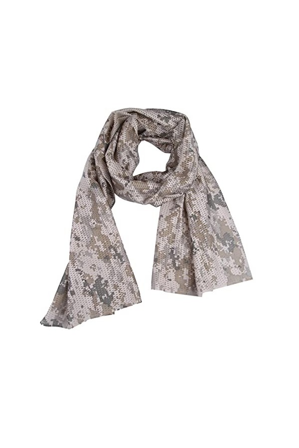 Foulard Femme Cheveux Echarpe Soie Écharpe en Maille Écharpe Écharpe Respirante Desertdigital