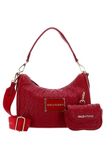 Valentino Sunny RE, Sac Hobo Femme, Rosso, Taille Unique