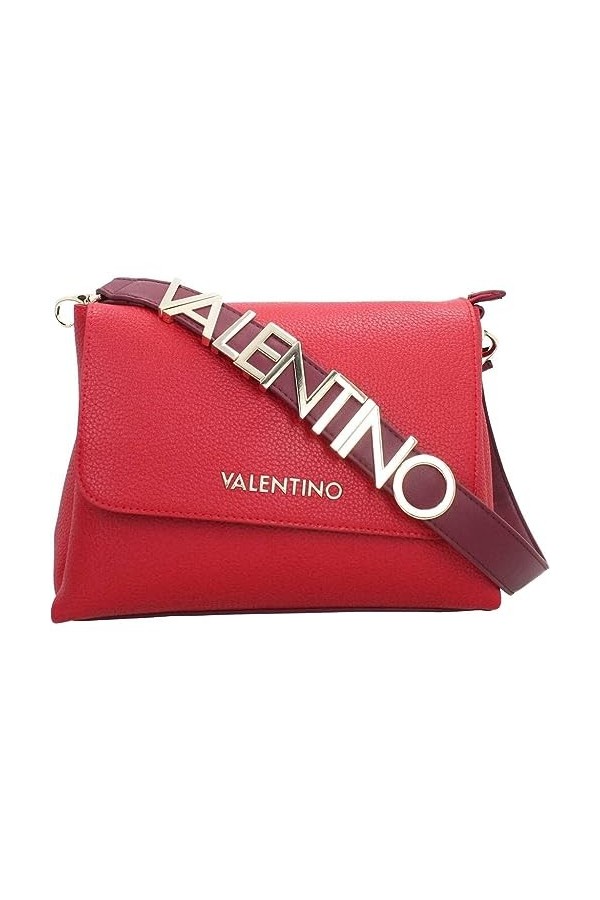 Valentino Alexia, Sac à Main Femme, Rouge/Multicolore, OneSize