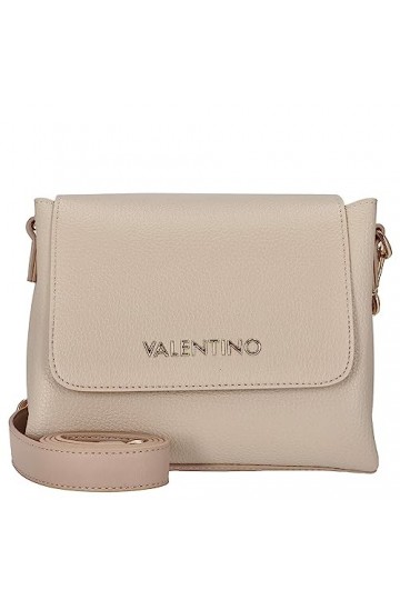 Valentino Alexia Satchel, Écru, Taille Unique Femme