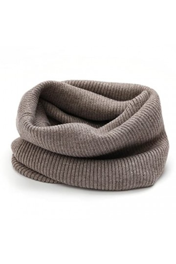 Bysonglezai Foulard Femme Echarpe Homme Châle Couleur Unie Élastique Coton Tricot Pull Faux Col Chaud Écharpe Unisexe Laine É