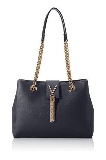 Valentino by Mario Divina Sa, Sacs portés épaule femme, Bleu Navy , 9x30.5x22.5 cm B x H T 