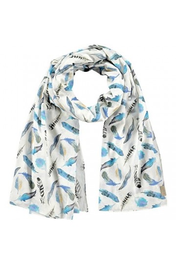 Barts Manet Pashmina, Taille Unique Taille Unique Multicolore/Fantasia Piume Blu