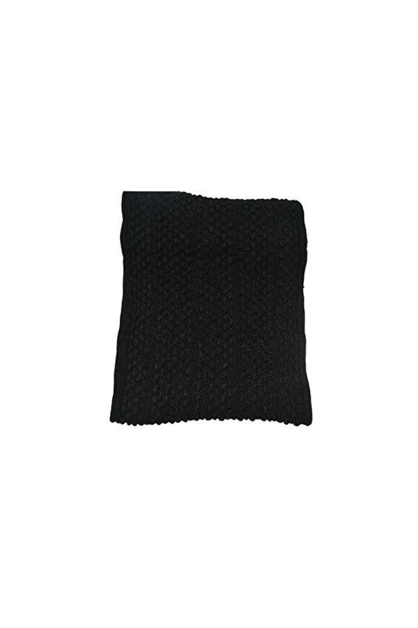 SERUMY Écharpes Tricotées Écharpe Femmes Chauffeuse Chaude en Tricots Cachemire Double Circle Collier Cowl Chaul-Yg44501,140X