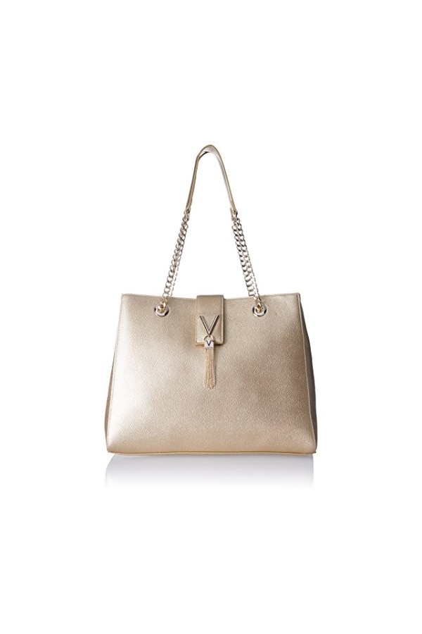 Valentino by Mario Divina, Sacs portés épaule femme, Argenté Argento , 14x28.5x36 cm B x H T 