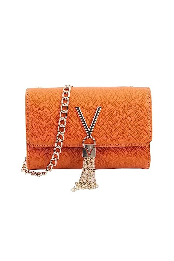Valentino Divine Sac à bandoulière, Orange, Taille Unique Femme