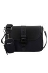 Valentino Mountain Re Pattina Flap Bag Nero
