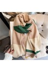 Écharpes Tassels Pashmina Chaud Hiver Foulard Femmes Equipes Châles Chantiers Empreintes Mode Couverture Design Foulard for f