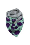 Foulard de créateur pour femmes triangulaire doux élégant chaud Pashmina léger étole grande écharpe en laine grand Foulard hi