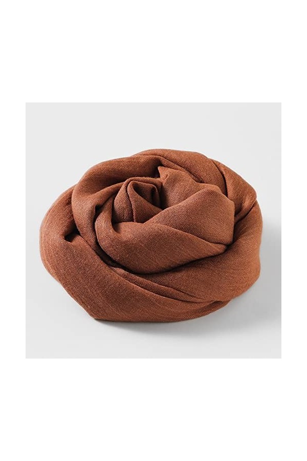 Foulard Femme Cheveux Echarpe Soie 180 * 100 Solide Couleur Écharpe Dames Mince Long Châle Wrap Grande Plage 12