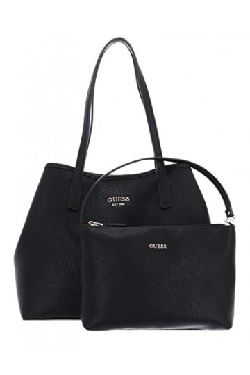 Guess Vikky 4G-Logo, Tote Bag Womens, Black