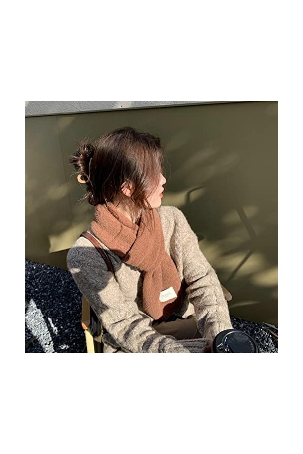 PAIHUIART Foulard Femme Echarpe Écharpe Châle Foulards Homme Écharpe dautomne Et dhiver Marée Épaisse Style Coréen Polyvale