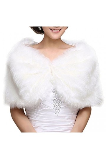 Insun - Pashmina - Femme - Ecru - Taille Unique