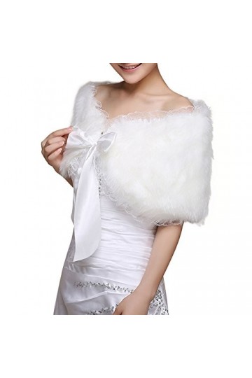 Insun - Pashmina - Femme - Ecru - Taille Unique