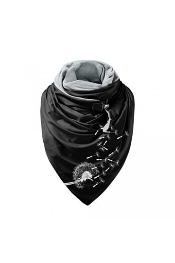 Écharpe pour femme légère dhiver élégante en laine Pashmina triangulaire chaude étole douce en cachemire grand châle grande 