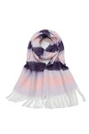Echarpes Écharpe Écharpe à Carreaux Fauche Hiver Pashmina Châles Châles Cachemire Épais Épaisse Dame Tassel Foulards Chauds É