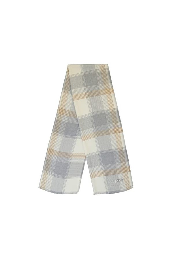 Jack Wills Écharpe tissée à carreaux pour femme, Camel Check, taille unique