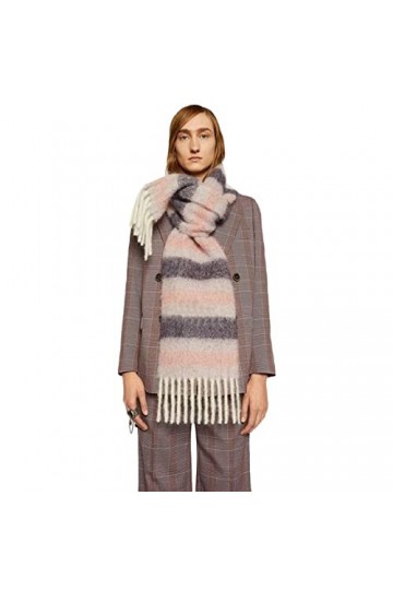 TOBILE Echarpe Femme Hiver pour Les Femmes Épaissis Le Châle Chaleureux Dame Fausse Pashmina Couverture Couverture Squanet Co