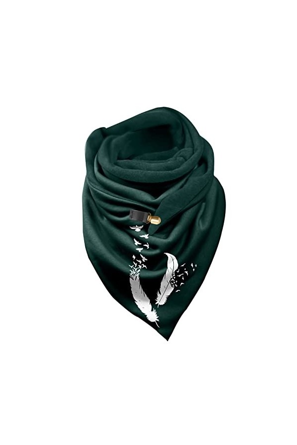Châle dhiver doux pour femme - Grande écharpe en laine - Grande étole légère Pashmina - Foulard triangulaire élégant en cach