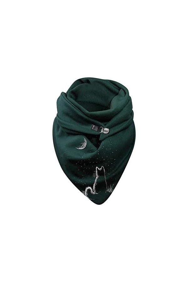 Écharpe femme cachemire doux élégant grand Pashmina chaud signé laine châle léger hiver écharpe grand Foulard triangulaire