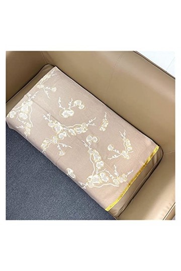 QTBH Foulard Faucheuse de Luxe de Luxe Faucheuse Winter Femmes Pashmina Châles Écharpes Écharpes Ponchos Hijab Cashmere échar