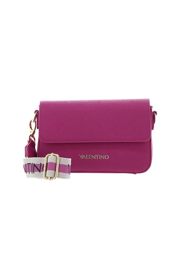 Valentino Zero Re Pattina Flap Bag Fuxia