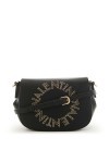 Valentino Pie Re Flap Bag Nero