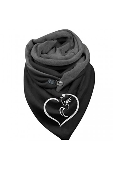 SATUSA Écharpe en cachemire pour femme - Grande étole en laine douce - Foulard dhiver léger - Chaud et élégant - Pashmina tr