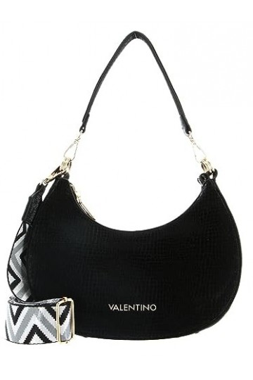 Valentino Femme Cacao Sac à bandoulière, Noir, Taille Unique