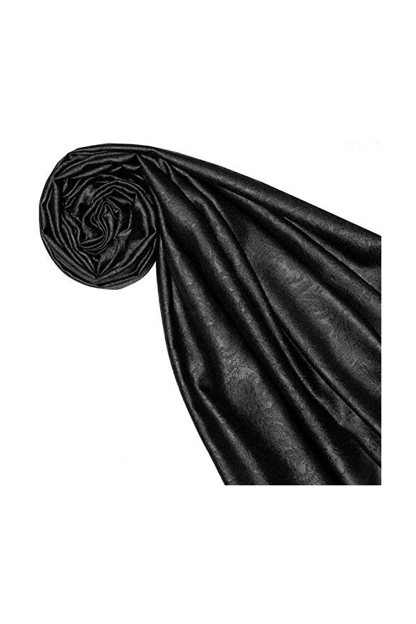 Lorenzo Cana - Pashmina - Imprimé cachemire - Femme Noir noir profond 70 x 190 cm
