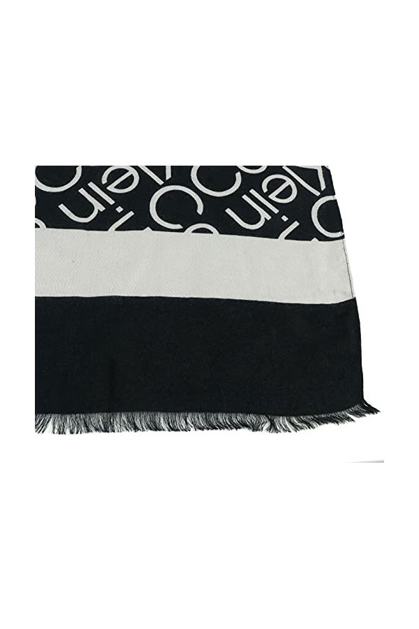 Calvin Klein Geo Logo Scarf CK Black