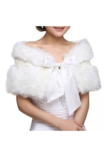 Insun - Pashmina - Femme - Ecru - Taille Unique