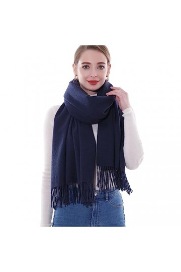 SWAT PANY Écharpes pashmina pour femme, châles et écharpes pour femme, écharpes de mariage pour femme pour lhiver chaud, ble