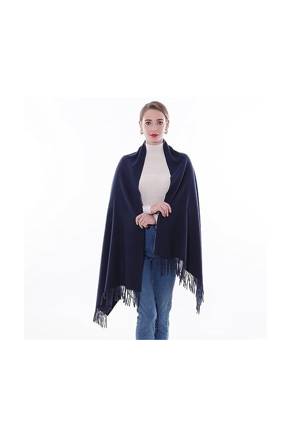 SWAT PANY Écharpes pashmina pour femme, châles et écharpes pour femme, écharpes de mariage pour femme pour lhiver chaud, ble