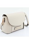 Valentino Icy Re Pattina Flap Bag Beige