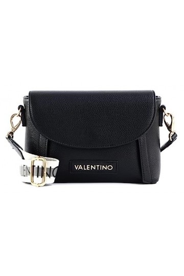 Valentino Icy Re Pattina Flap Bag Nero