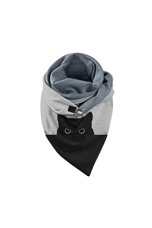 Écharpe femme cachemire triangulaire doux grand Pashmina chaud élégant étole châle signé hiver laine Foulard grande écharpe l