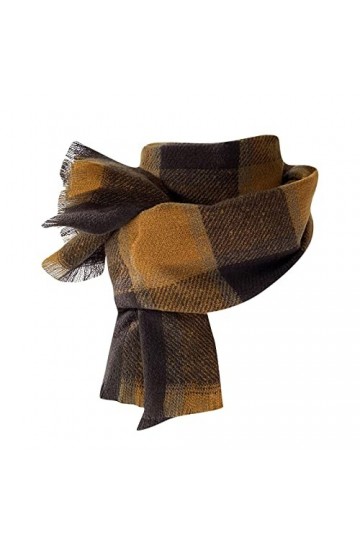 Châle dhiver pour femme, grand châle en cachemire élégant à carreaux, grande étole douce, Pashmina, laine chaude, écharpe si