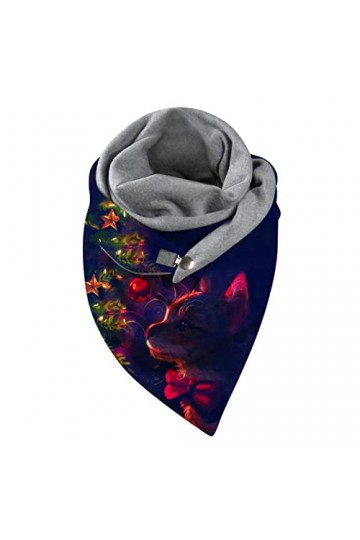 Écharpe Châle Femme Hiver Cachemire Triangulaire Grande Étole Chaud Laine Douce Pashmina Foulard Élégant Grand Châle Signé Éc
