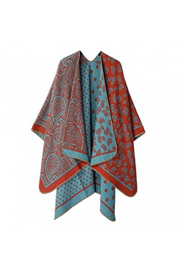 Générique Protection Canapé Chat Châle imprimé pour femmes à la mode chaud doux cardigans écharpe cadeau de noël châle épaiss