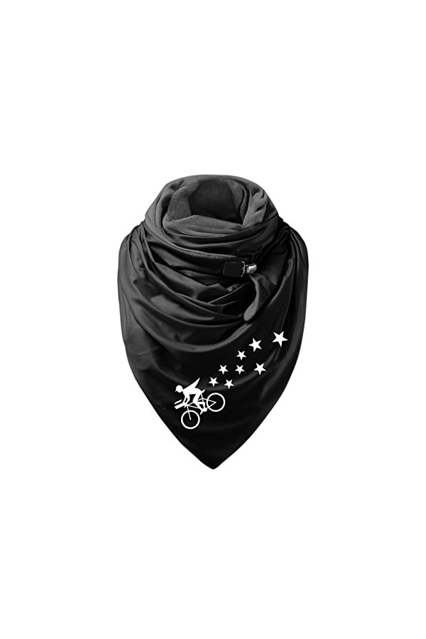 Écharpe Châle Femmes Hiver Chaud Triangulaire Grande Écharpe Douce Cachemire Châle Étole Grand Designer Élégant Pashmina Écha
