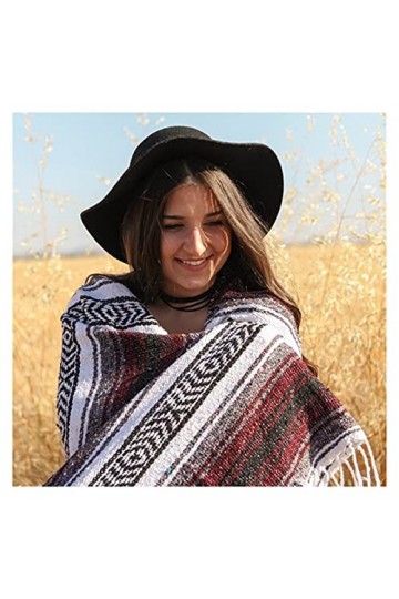 TOMYEUS Echarpe Châle Écharpe Multifonction Femmes Hiver Hiver Striché Noir Black Pashmina Châles Wrap Feuilles Faiscades à l