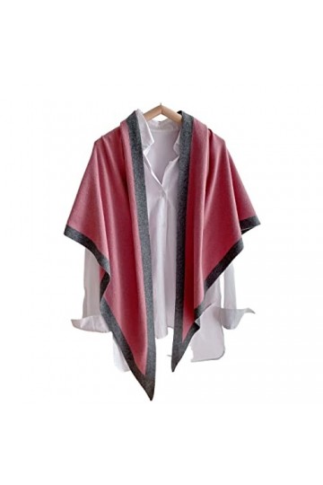 DAFLIN Echarpes Femme， 2022 Printemps Tricot Chaud écharpes, Femmes Poncho Grand Triangle châle écharpe Fshion épaules châles