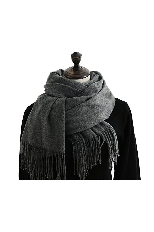 Echarpe Châle Foulard Etole Echarpe Foulard Femme Écharpes Dhiver Imitation Cachemire Sentence Pashmina Châle Enveloppe Soft