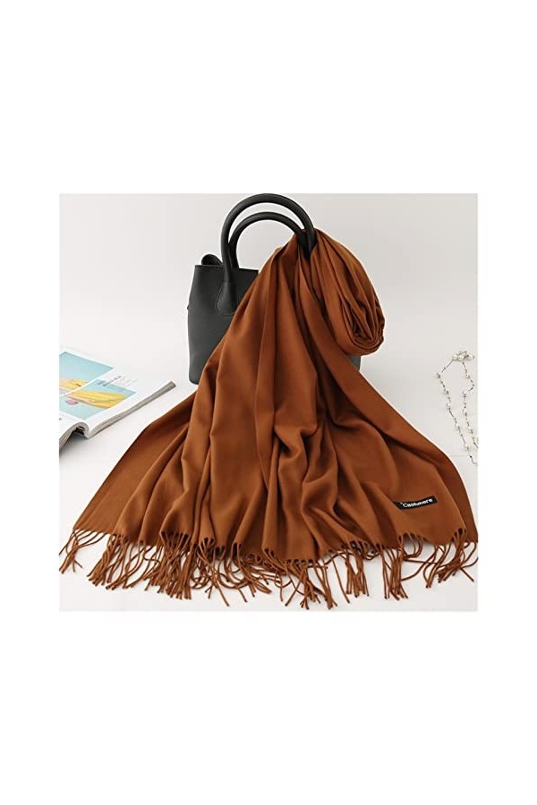 Foulard Châle Écharpes Écharpes À Cachemire For Femmes Soft Pashmina Châles Swaps Longue Grande Écharpe Hiver Hiver Épaisseme