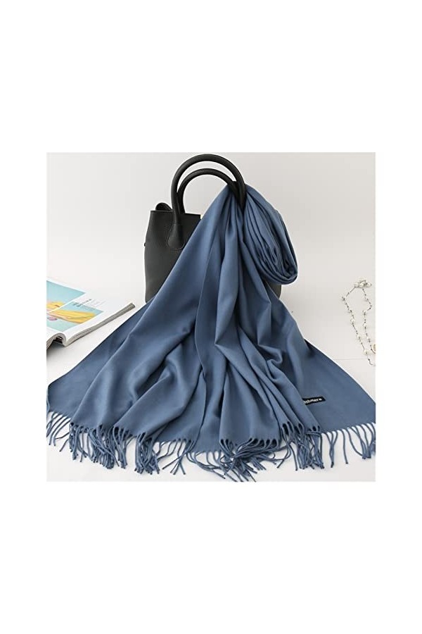 Foulard Châle Écharpes Écharpes À Cachemire For Femmes Soft Pashmina Châles Swaps Longue Grande Écharpe Hiver Hiver Épaisseme