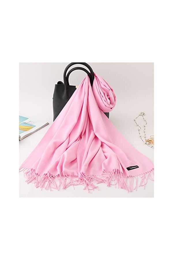 Foulard Châle Écharpes Écharpes À Cachemire For Femmes Soft Pashmina Châles Swaps Longue Grande Écharpe Hiver Hiver Épaisseme